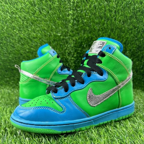 Nike Dunk High Zoom iD 2010 Custom 1 of 1 Women's Size 8 393426-991 - Picture 1 of 5